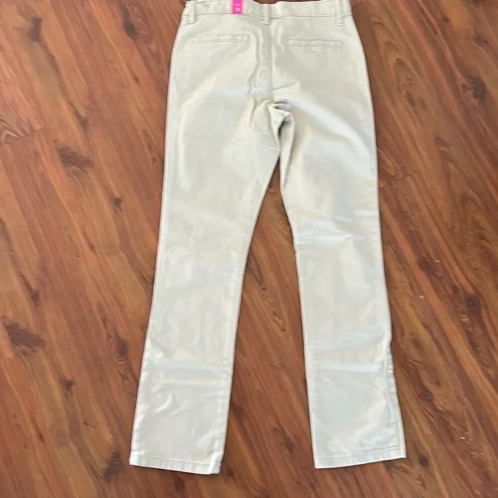 NWT the children's place Chino's pants skinny stretch school uniform size 10 gir